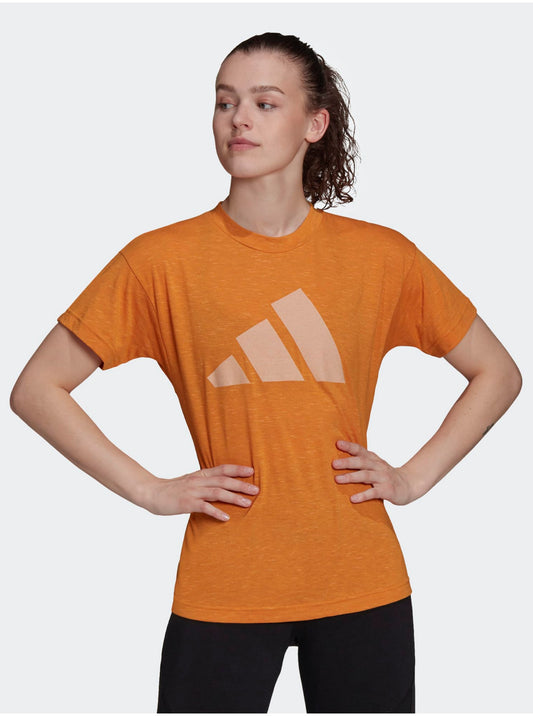 Adidas, T-Shirt, Orange, Women